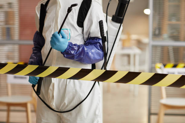 Professional Blood Cleanup technician working in Callaway, MD